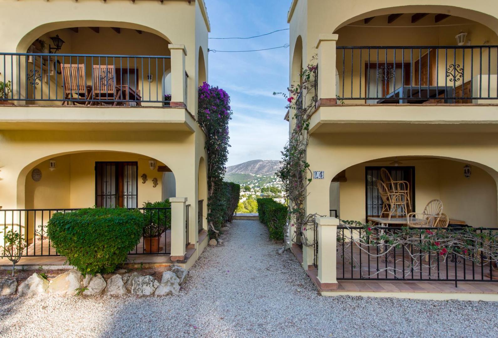 Apartamento En Moraira Con Piscina エクステリア 写真