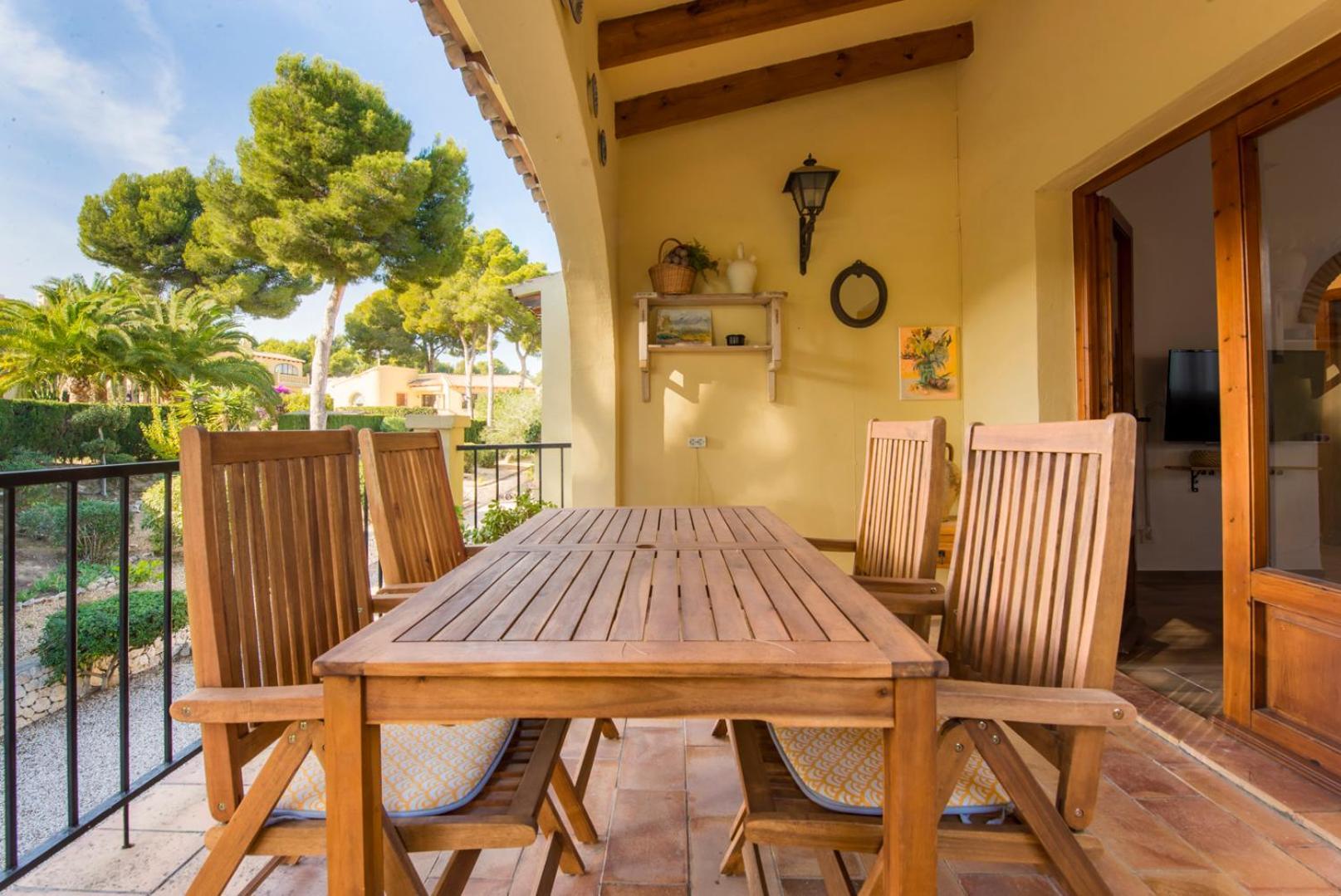 Apartamento En Moraira Con Piscina エクステリア 写真